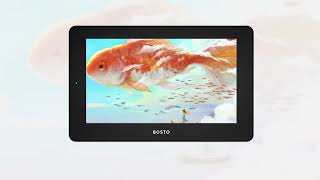 BOSTO 12HDA HIPS LCD Graphics Drawing Tablet Monitor [upl. by Ahsitak]