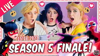 Cosplayers React to Miraculous Ladybug  Ephemeral 💯 100th Episode [upl. by Alidis]