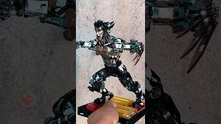 wolverine x Transformer from lighters transformers handmademodel handmade robot wolveriner [upl. by Redleh]