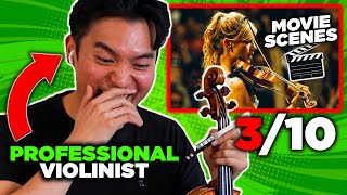 Professional Violinist Rates Musicians in Movies Part 1 [upl. by Aldin]