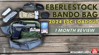 Eberlestock Bando Bag  2024 EDC Loadout One MONTH review [upl. by Einej]