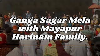 Ganga Sagar Mela with Mayapur Harinam Family [upl. by Donoho]