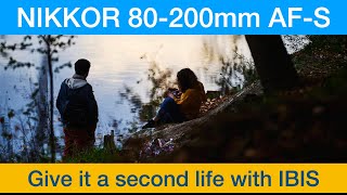 Nikon 80 200mm AFS with D3S and Z6ii The benefits of IBIS [upl. by Emirac]