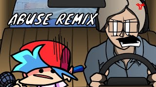 FNF BeamNG but your dad is a rapper  Jaden Williams sings ABUSE REMIX [upl. by Ettennil]