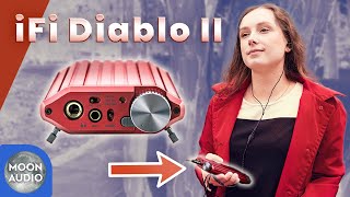 iFi Diablo 2 Portable DACAmp Review amp Comparison  Moon Audio [upl. by Aizti]