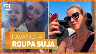 Luana Piovani e Cíntia Dicker trocam indiretas nas redes sociais  Hora da Fofoca  TV Gazeta [upl. by Jerrilyn]