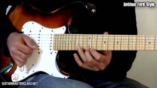 35 Blues Licks Guitar Lesson [upl. by Illyes541]