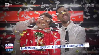 Sanremo 2022 il meglio della serata finale  Oggi è un altro giorno 07022022 [upl. by Ecidnarb]