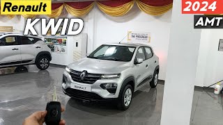 Renault Kwid AMT 2024 😍 मात्र ₹ 470 लाख से शुरु New Renault Kwid Reallife Review ❣️ [upl. by Cherye]