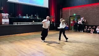 NM Folkeswing i Kirkenes 121024  Finale Fast  Voksen A  Kim og Martine [upl. by Ayahsey]