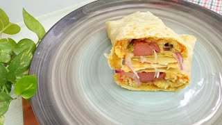 5 minutes quick breakfast easy and delicious recipe [upl. by Irmina]