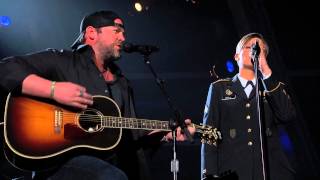 ACM Presents An AllStar Salute to the Troops Preview  Lee Brice amp Sgt Christiana Ball [upl. by Kristien954]