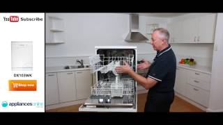 DX103WK Dishlex Dishwasher reviewed by expert  Appliances Online [upl. by Nelrah]