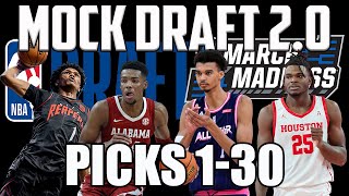 2023 NBA Mock Draft 20 Picks 130 [upl. by Eiznik]