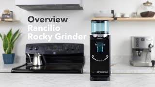 Video Overview  Rancilio Rocky Espresso Grinder [upl. by Aztiraj]