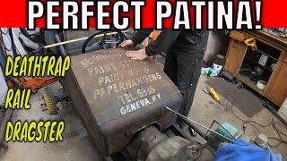 Perfect Patina Deathtrap Rail Dragster Build [upl. by Filip]