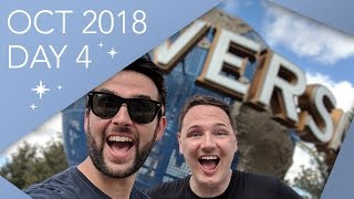 Universal Orlando Resort Vlog  Day 4  Halloween  October 2018  Adam Hattan amp Gary C [upl. by Buehler120]