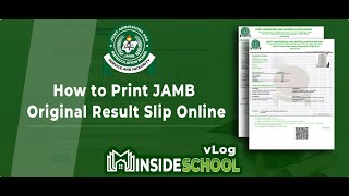 How to Print JAMB Original Result 2023 [upl. by Bandler]