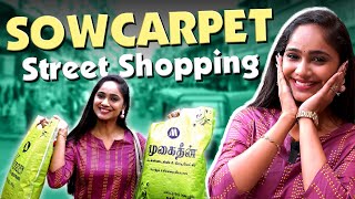 My First Sowcarpet Street Shopping❤️ Sarees and Accessories Unbelievable Price👗😍  Namma Tejaswini [upl. by Assilrac181]