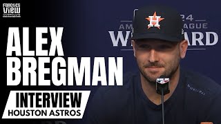 Alex Bregman Discusses Future With Houston Astros amp Houston Astros vs Detroit Tigers WC Series [upl. by Caril584]