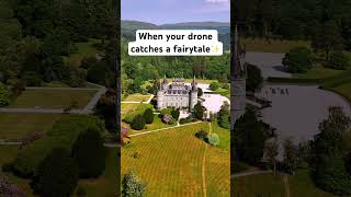 Inveraray Castle Home of The Duke amp Duchess of Argyll scotlandtrip travelphotography drone [upl. by Romonda115]