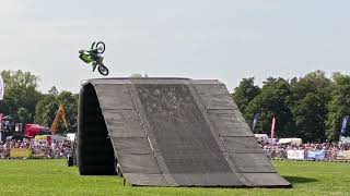 Squibb motocross display team USK show 9th sept 2023 [upl. by Burrill730]