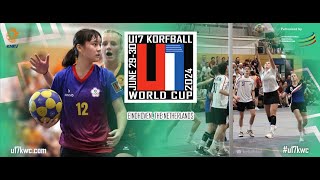 U17 Korfball World Cup 2024  Final The Netherlands  Chinese Taipei [upl. by Ynitsed925]