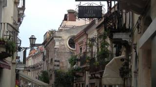 Taormina A Colorful Town in Sicily Italy [upl. by Hal462]