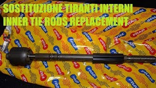 Sostituzione tiranti interni di sterzo  Ford Fiesta 14i 16v 0208 [upl. by Letta]