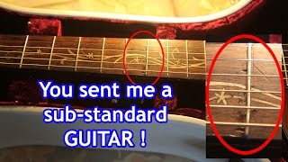 Chinese Guitar Seller dispute  K24ce Fake [upl. by Deena]