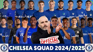 CHELSEA SQUAD 202425  TODAYS LATEST UPDATE  JUNE 28 2024  CHELSEA SQUAD NEXT SEASON 20242025 [upl. by Odraleba]