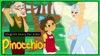 Pinocchio – English Story for Kids [upl. by Ygiaf]