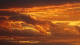 Beautiful clouds at sunset  Sky Timelapse  4K [upl. by Mcdade621]