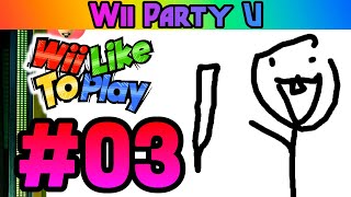 WiiLikeToPlay  Wii Party U Highlights  Part 03 [upl. by Crescentia]