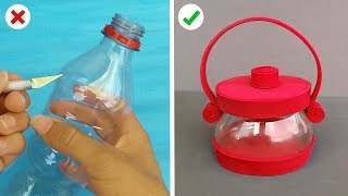 6 Increíbles Manualidades de Reciclaje con Botellas Plasticas  Ideas útiles y decorativas [upl. by Anivel]