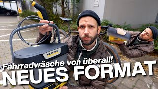 Wir testen den KÄRCHER OC3 Foldable Niederdruckreiniger  Fahrrad waschen überall möglich [upl. by Healion]