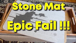 Stone Bath Mat  Epic Fail  Demo and Review  Diatomaceous Earth Stone [upl. by Sirrad]