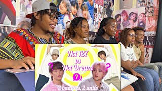 Mark and Haechan in Nct 127 vs Nct Dream REACTION [upl. by Ennasus530]