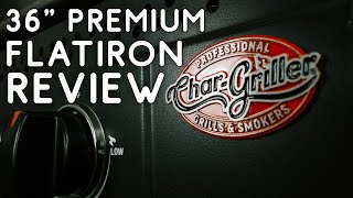 CharGriller 36quot Premium FlatIron Review [upl. by Shanley637]