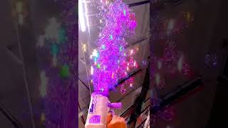 Powerful 69 Hole Bazooka Bubble Gun—For Party In Summer [upl. by Kcirderf]