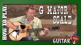 G Major Scale amp Speed Builder Guitar Lesson [upl. by Bruell]