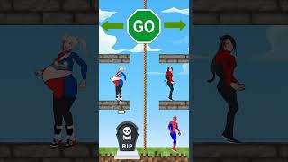 Please help Spiderman in the platform challengespiderman marvel [upl. by Alleber]