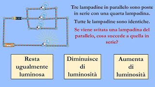 Lampadine in serie e in parallelo [upl. by Sirrot]