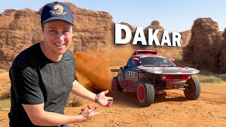 I flew to the DAKAR RALLY in Saudi Arabia [upl. by Madanhoj827]