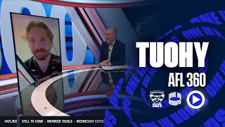 Zach Tuohy Interview  AFL 360 [upl. by Nus]