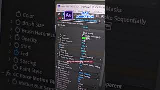 Icon Animation Stroke với After Effect editingtutorial aftereffects toihocdungphim [upl. by Nulubez]