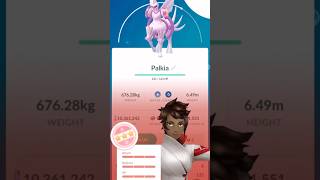 💯100 IV Origin Palkia CAUGHT In Pokemon Go💯 shorts pokemon [upl. by Etnoed755]