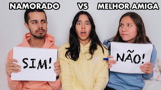 NAMORADO VS MELHOR AMIGA QUEM ME CONHECE MELHOR [upl. by Genia]