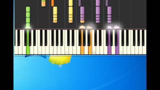 Semisonic Closing Time Piano tutorial by Synthesia [upl. by Jamesy]