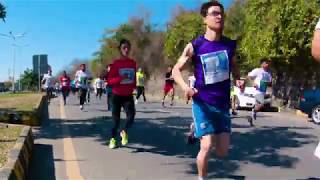 Islamabad Half Marathon  10 k Run [upl. by Esinwahs419]